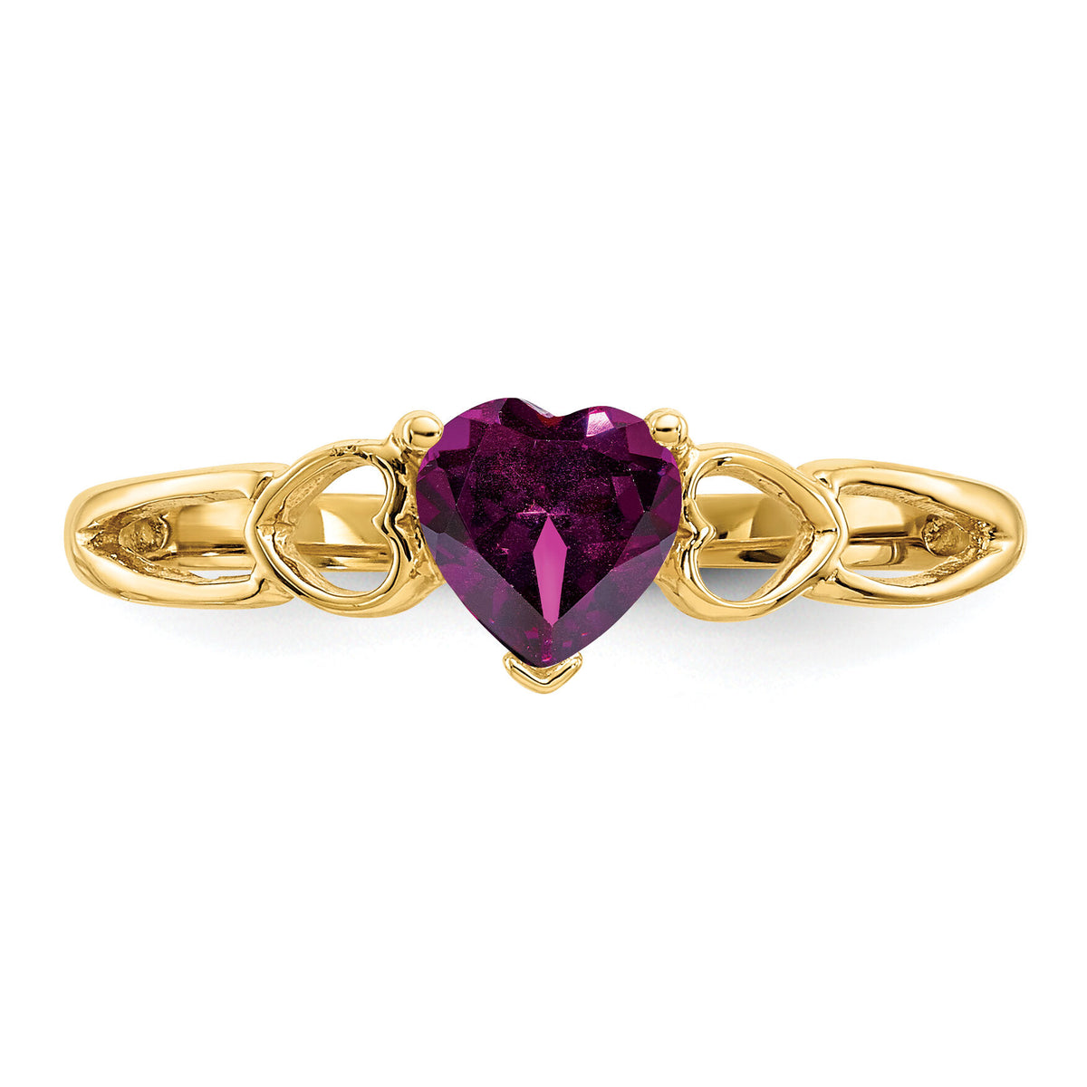 14k Rhodolite Garnet Birthstone Ring-XBR159