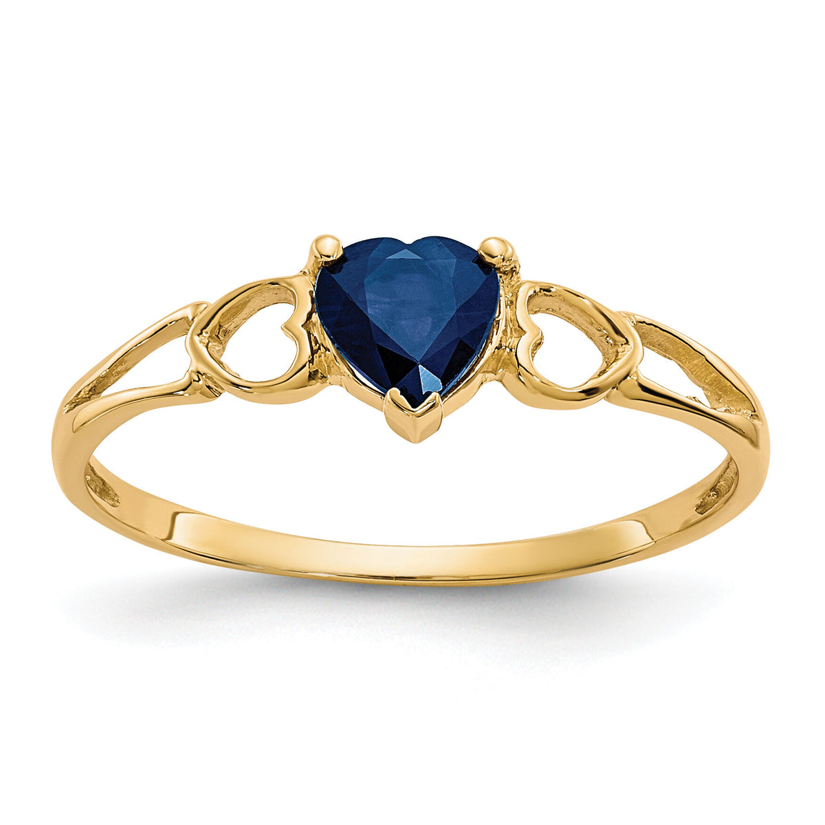 14k Sapphire Birthstone Ring-XBR162