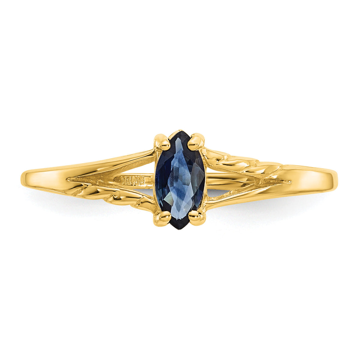14k Sapphire Birthstone Ring-XBR186
