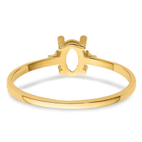 14k Birthstone Ring Mounting-XBR202M