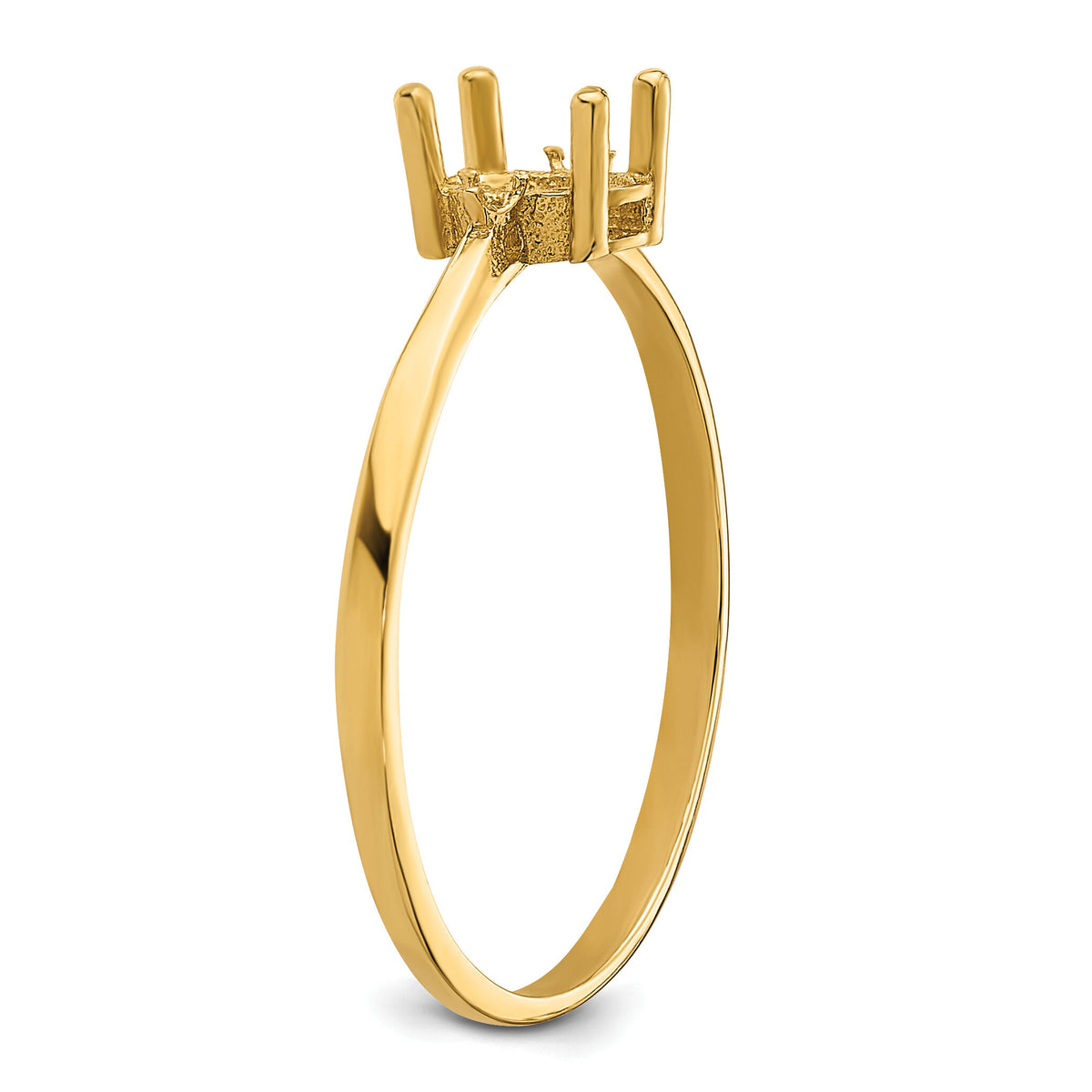 14k Birthstone Ring Mounting-XBR202M
