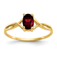 14k Birthstone Ring-XBR226