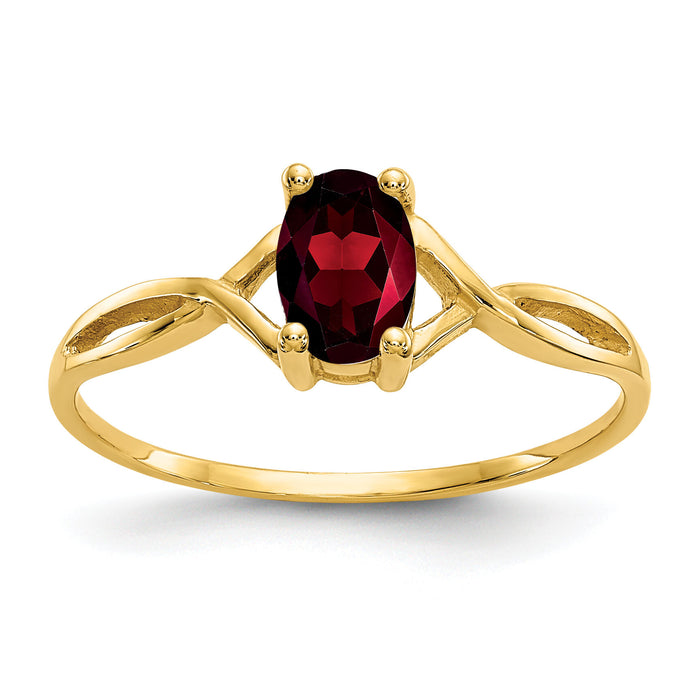 14k Birthstone Ring-XBR226