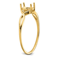 14k Birthstone Ring Mounting-XBR226M
