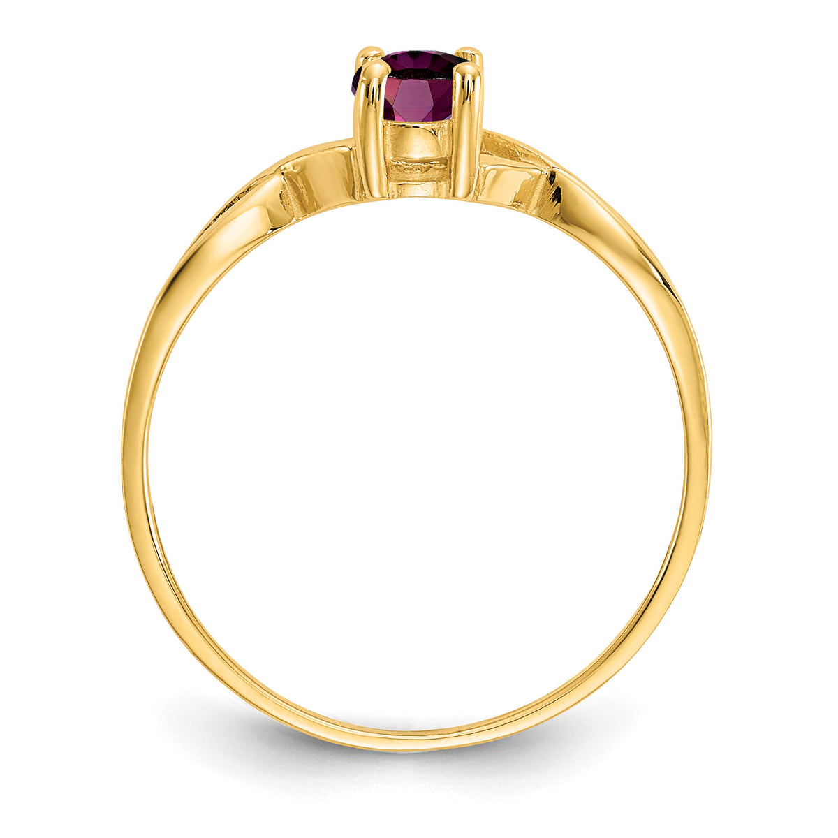14k Rhodolite Garnet Birthstone Ring-XBR231