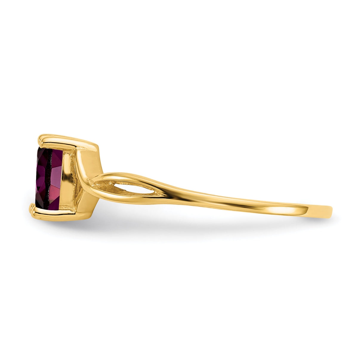 14k Rhodolite Garnet Birthstone Ring-XBR231