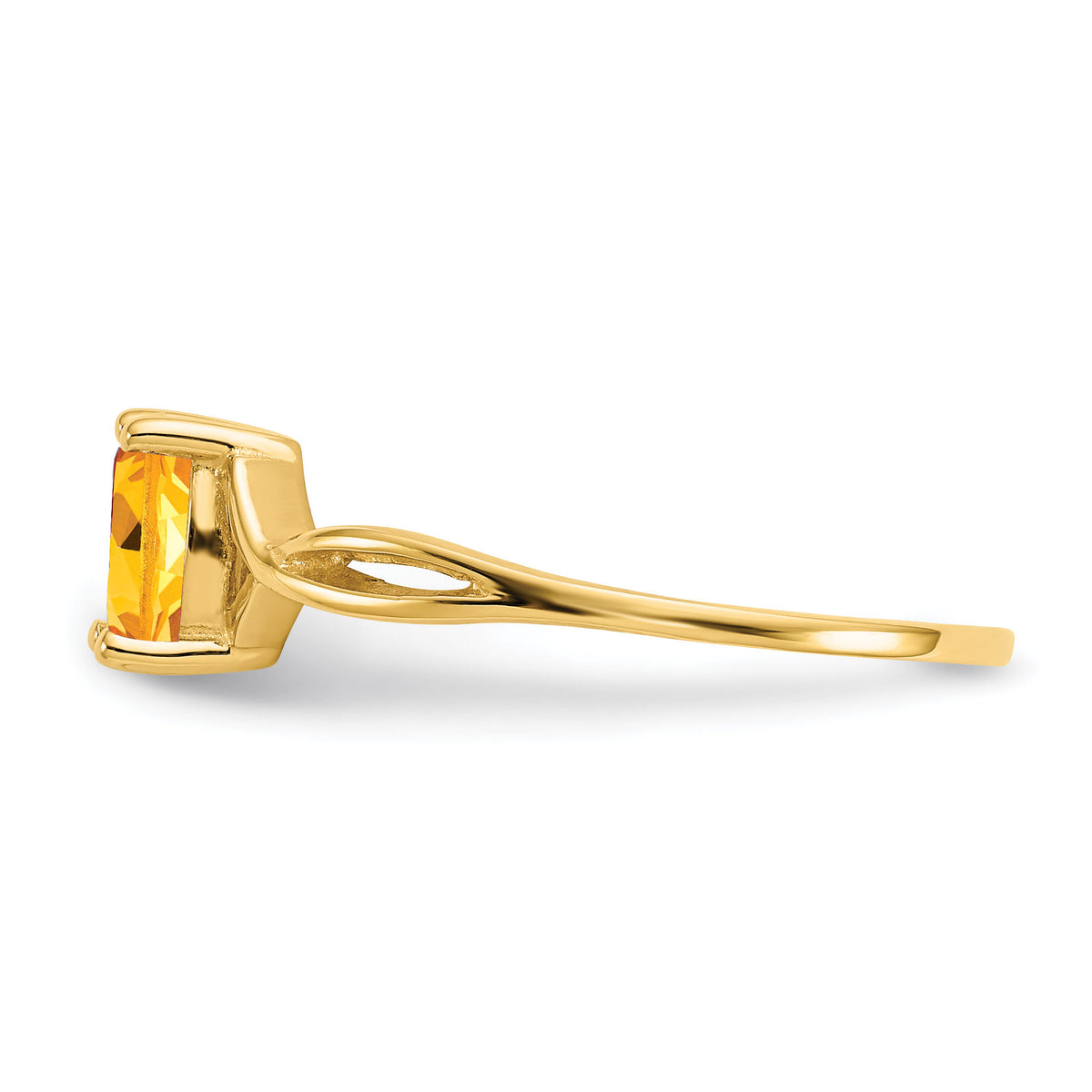 14k Citrine Birthstone Ring-XBR236