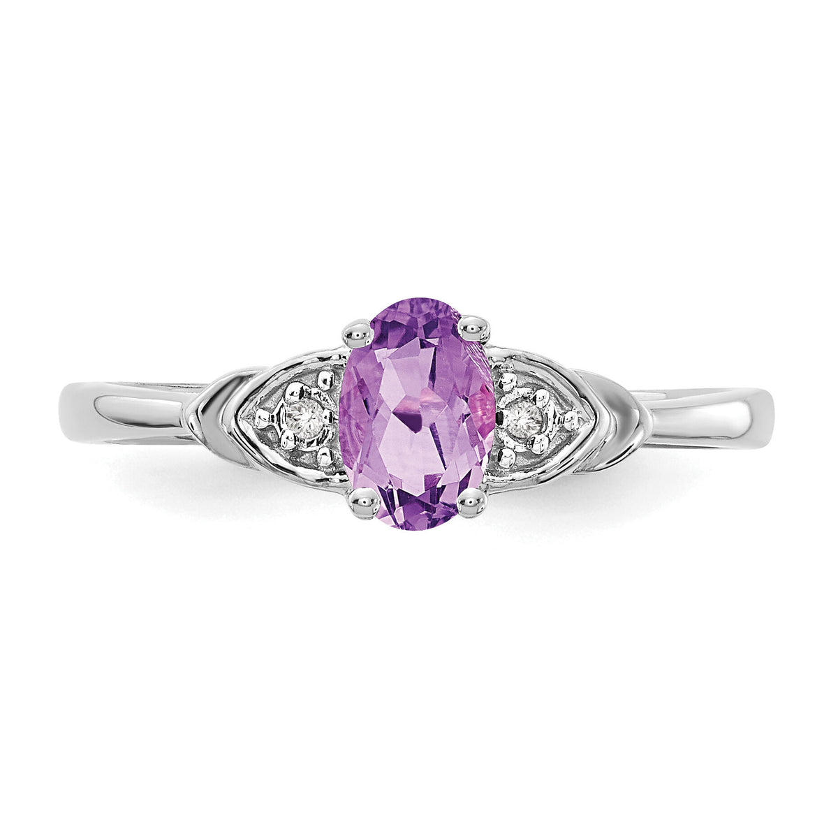 14k Ruby and Diamond Post Earrings-XBS419