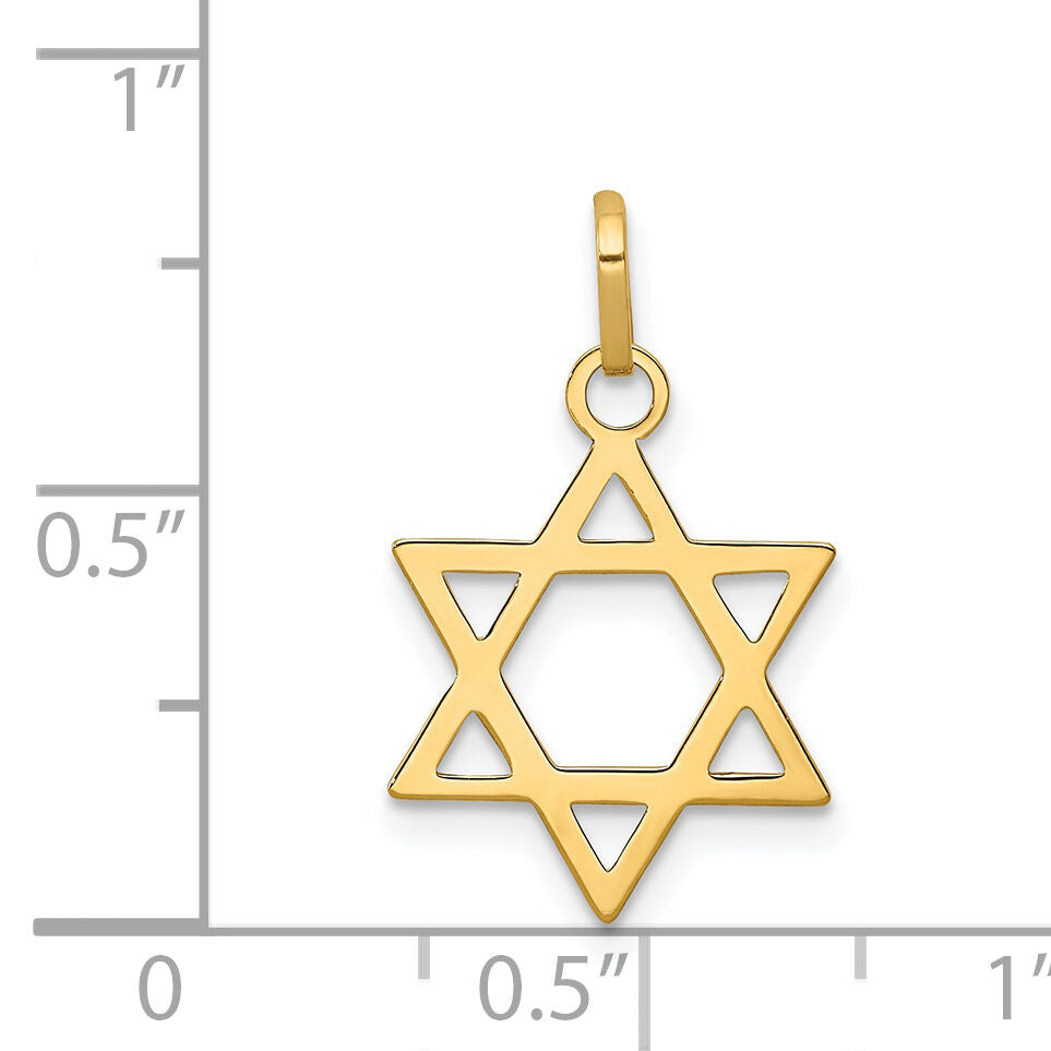 14k Star of David Pendant-XCH232