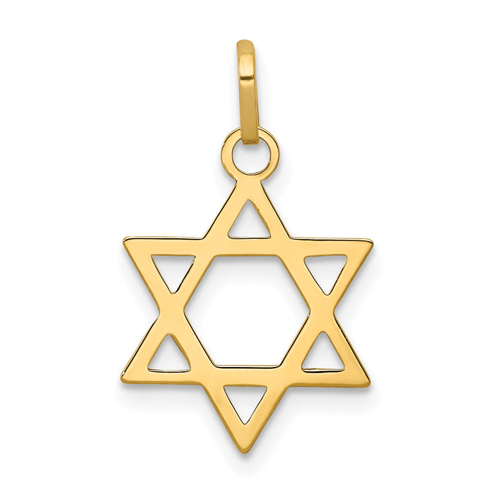 14k Star of David Pendant-XCH232
