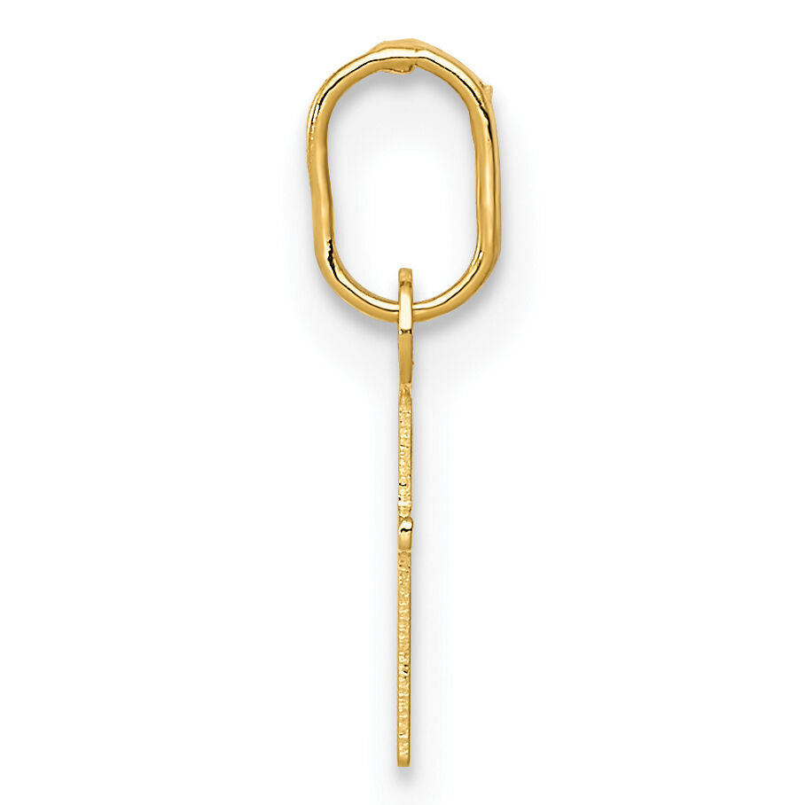14k Tiny Cross Charm-XCH233