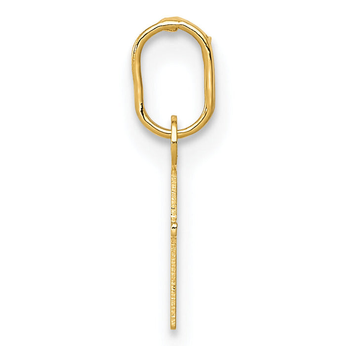 14k Tiny Cross Charm-XCH233