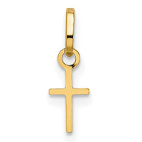 14k Tiny Cross Charm-XCH233