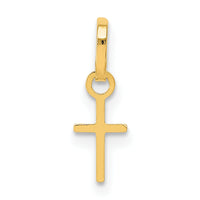 14k Tiny Cross Charm-XCH233