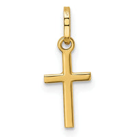 14k Small Cross Charm-XCH234