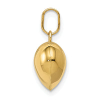 14K Polished 3-D Puffed Heart Pendant-XCH97