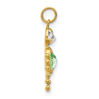 14k August Boy Birthstone Charm-XCK171