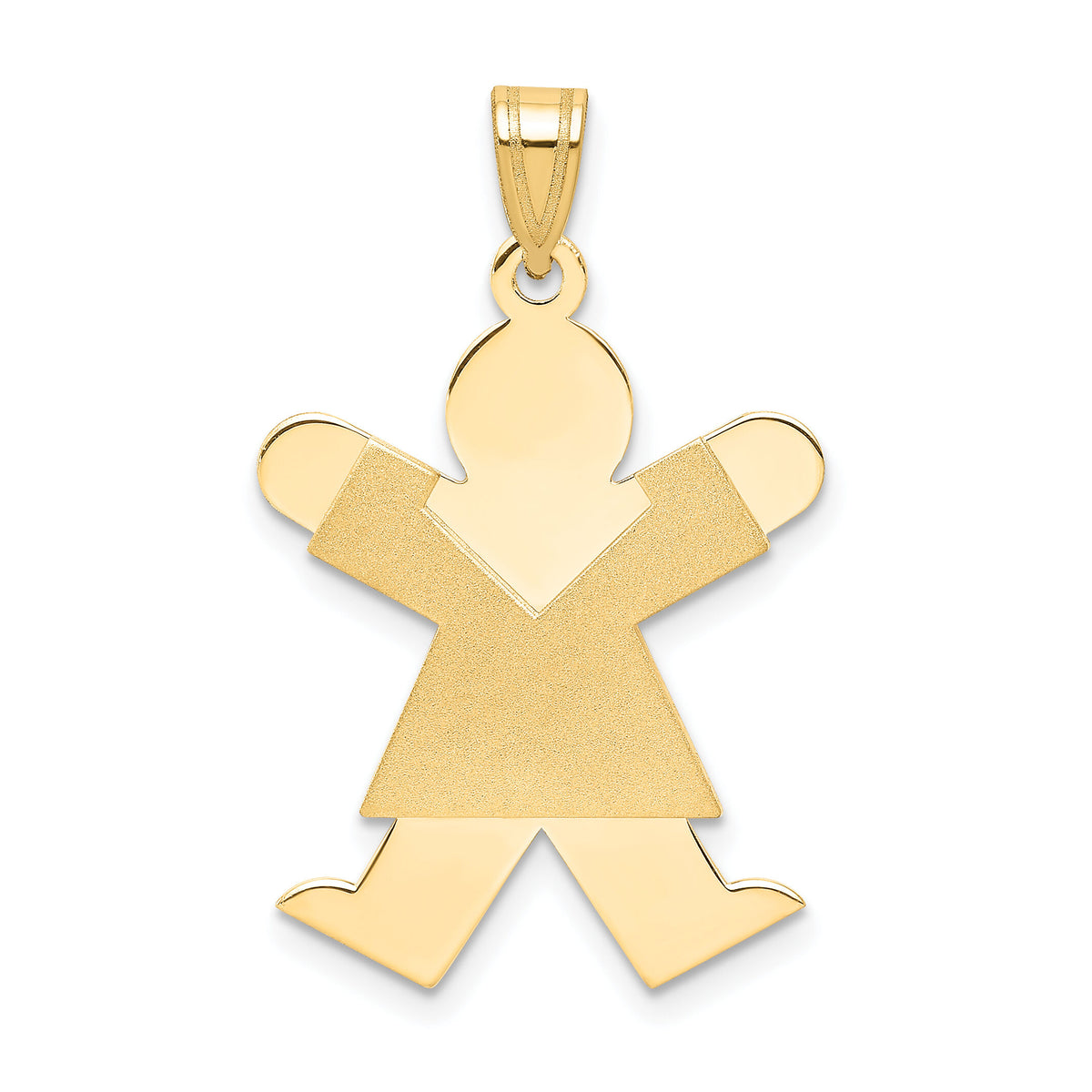 14k Girl Charm-XK109