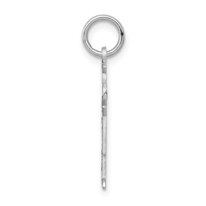 14k White Gold Kid Charm-XK1092W