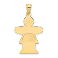 14k Girl Charm-XK111