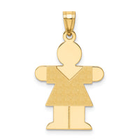 14k Girl Charm-XK111