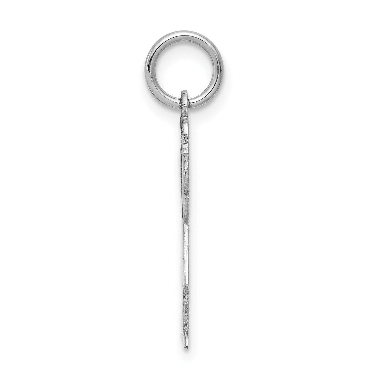 14k White Gold Kid Charm-XK1110W