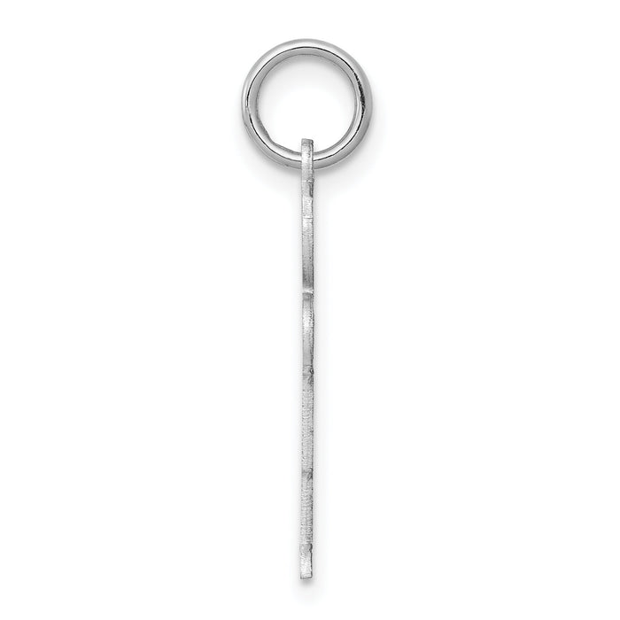 14k White Gold Kid Charm-XK1111W