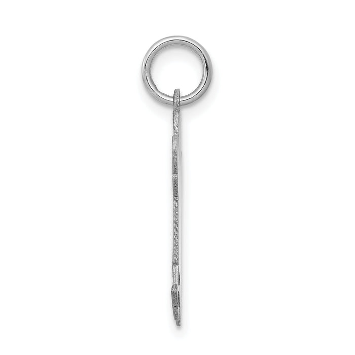 14k White Gold Kid Charm-XK1113W