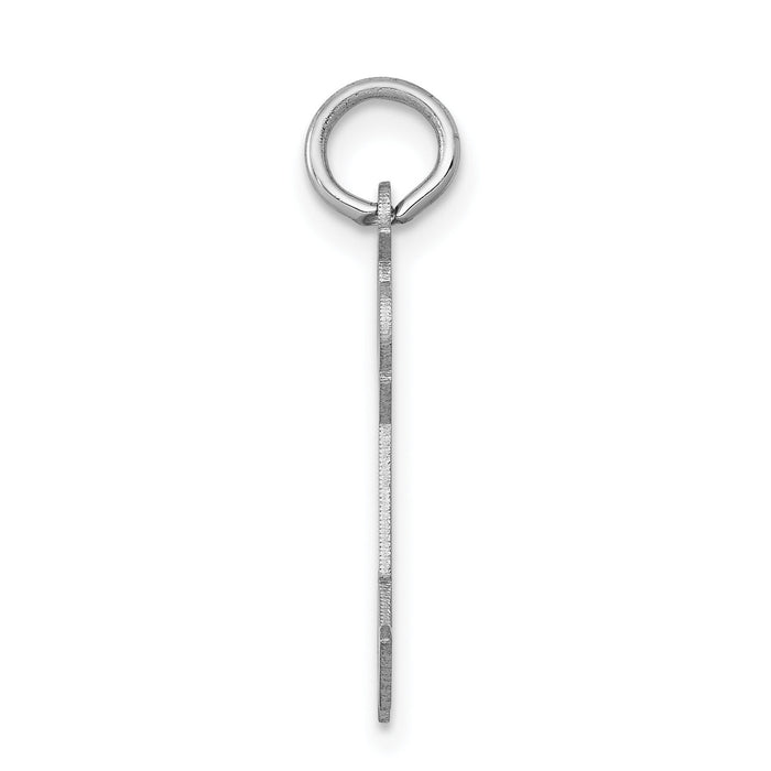14k White Gold Kid Charm-XK1121W