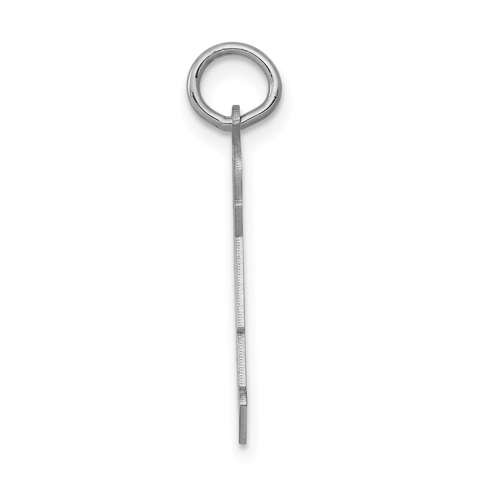 14k White Gold Kid Charm-XK1126W