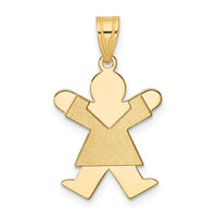 14k Girl Charm-XK116