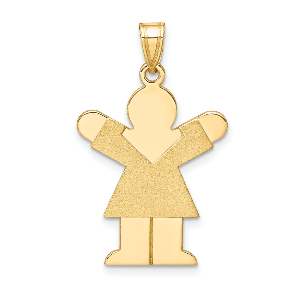 14k Girl Charm-XK240