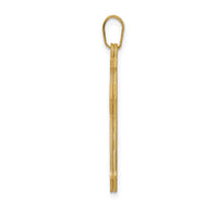 14k Passion Cross Pendant-XK601