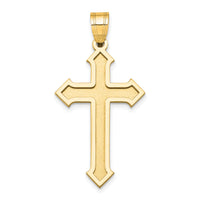 14k Passion Cross Pendant-XK601