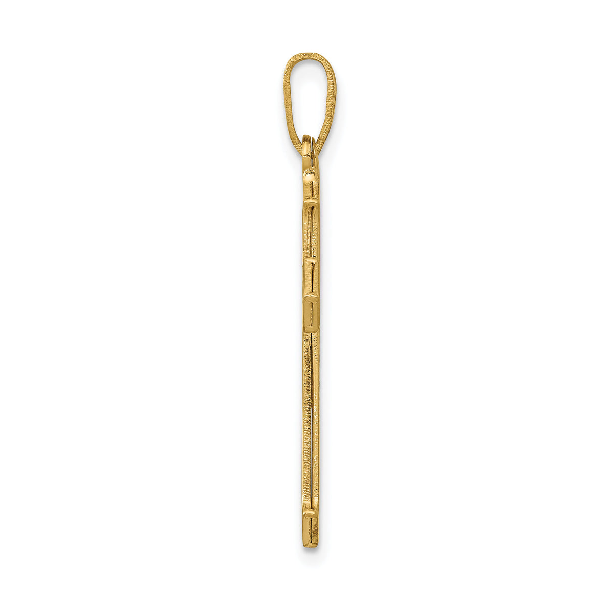 14k Passion Cross Pendant-XK609