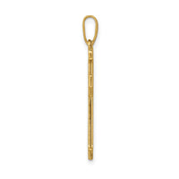 14k Passion Cross Pendant-XK609
