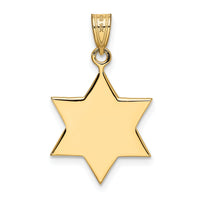 14k Star of David Pendant-XK650