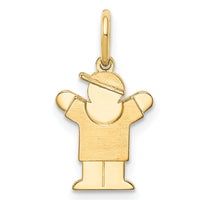 14k Mini Boy Love Charm-XK834