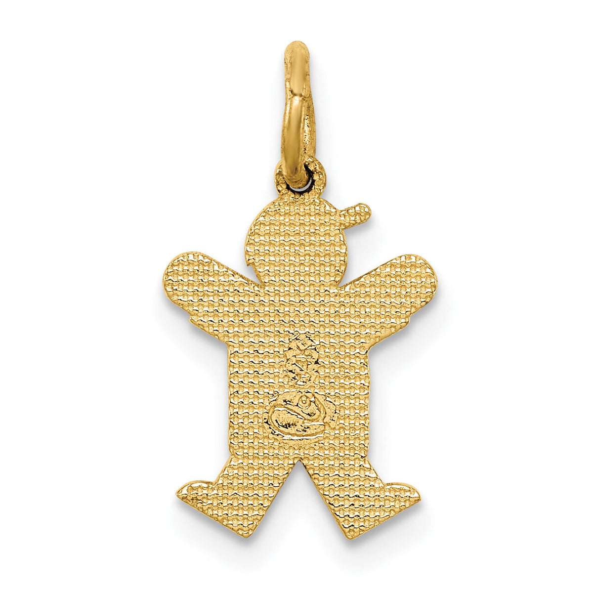 14k Mini Boy Joy Charm-XK835