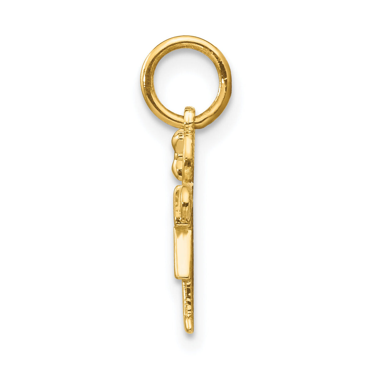 14k Mini Girl Hugs Charm-XK836