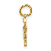 14k Mini Boy Hugs Charm-XK838