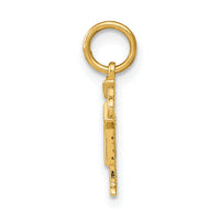 14k Mini Boy Kiss Charm-XK839