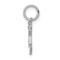 14k White Mini Girl Joy Charm-XK842