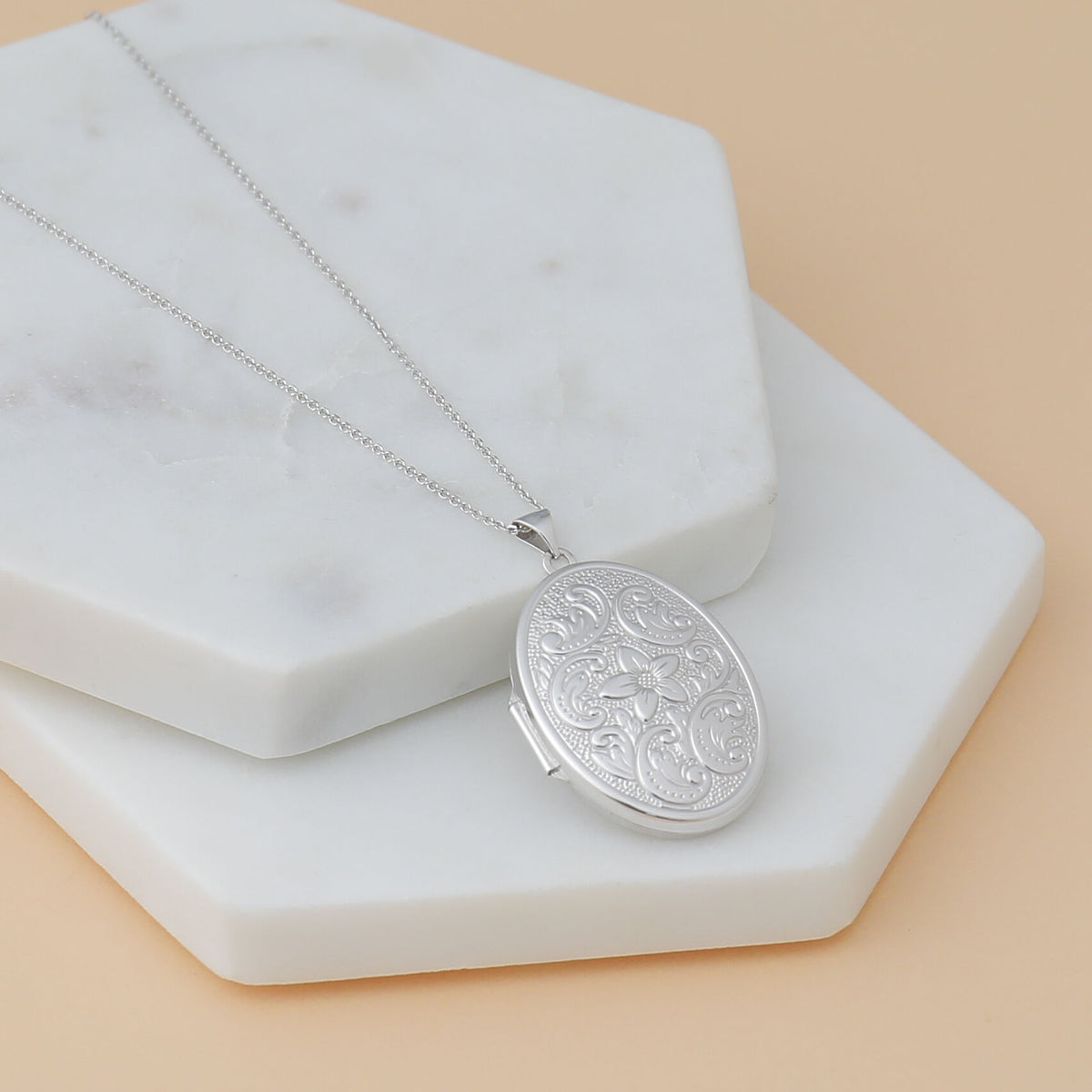 14k White Gold .95mm D/C Cable Chain-PEN144-18
