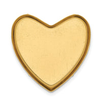 14k 24mm Diamond Star Ash Holder Heart Locket-XL718