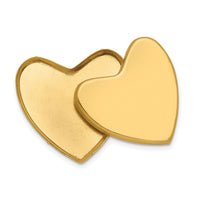 14k 24mm Diamond Star Ash Holder Heart Locket-XL718