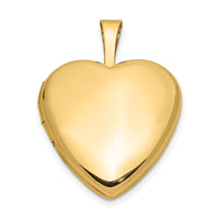 14k 16mm Heart Locket-XL786