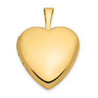 14k 16mm Heart Locket-XL786