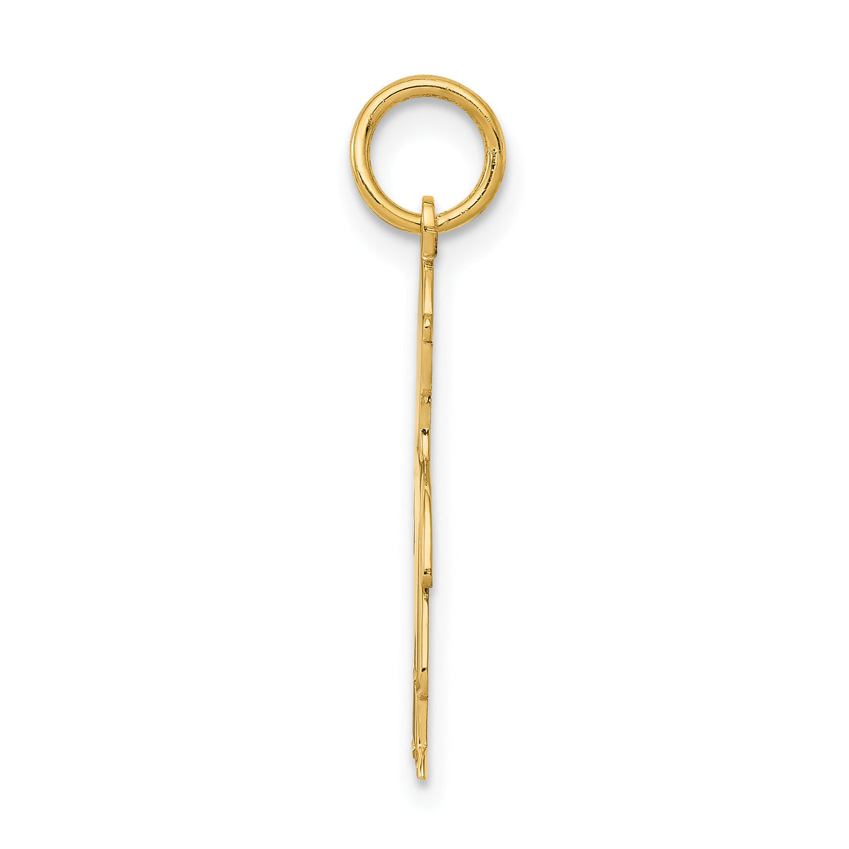 14k .018 Depth Engravable Boy Charm-XM100/18