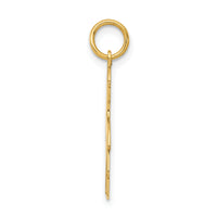 14k .018 Depth Engravable Boy Charm-XM100/18